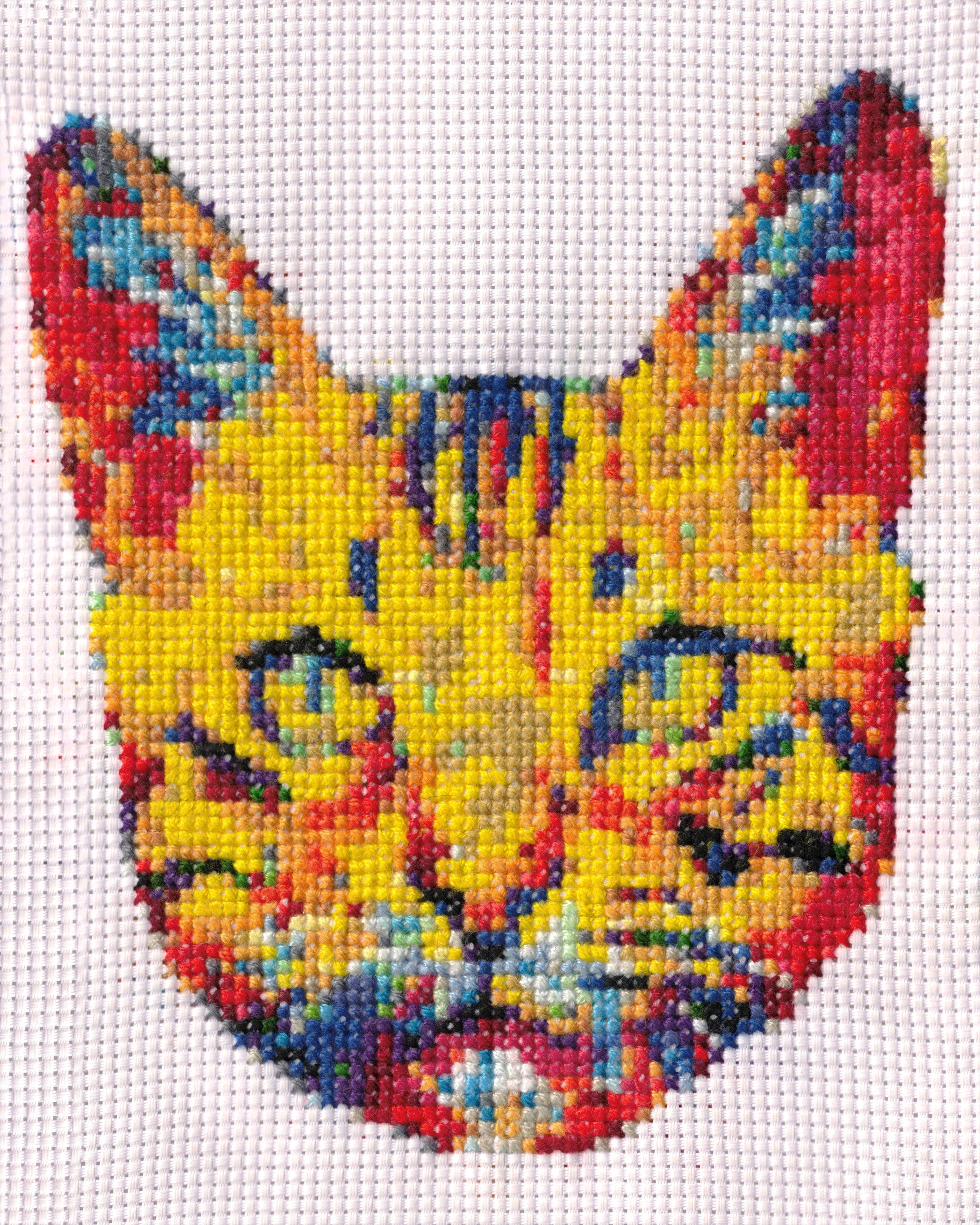 Cross Stitch Trio - Toast