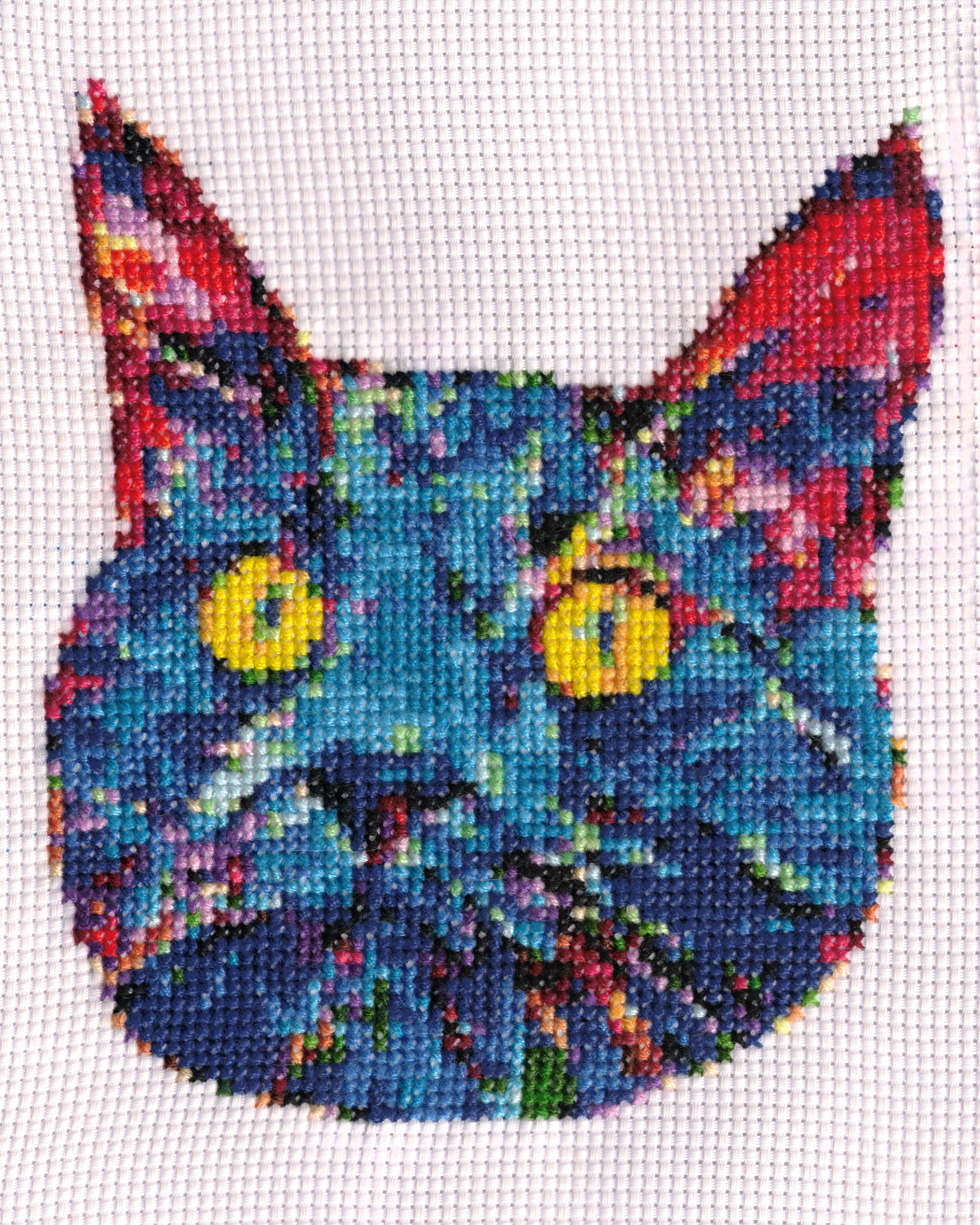 Cross Stitch Trio - Waffle