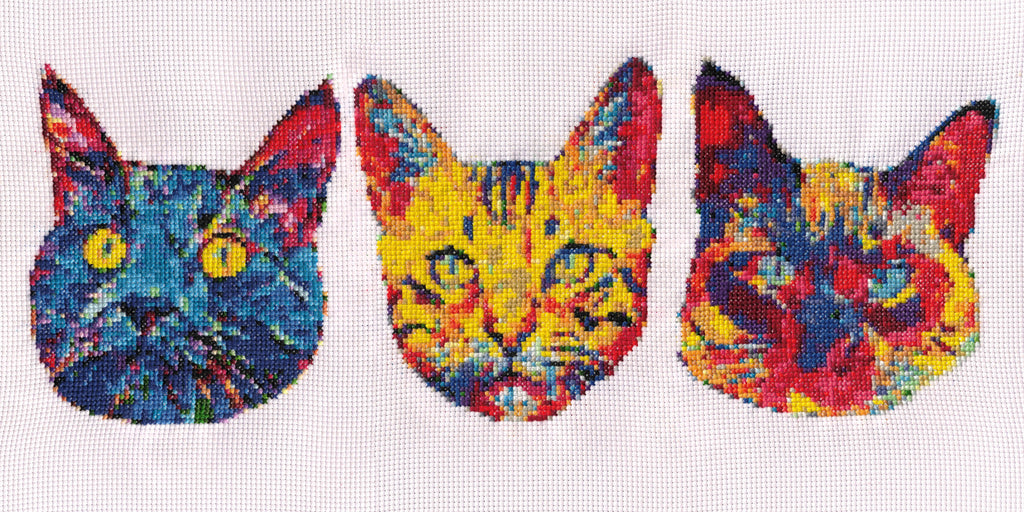 Cross Stitch Trio